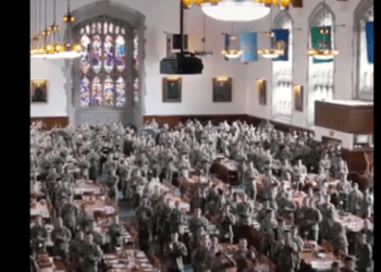 Ushtarët amerikanë në ‘West Point’ brohorasin ‘Kosova, Kosova’, Osmani publikon videon