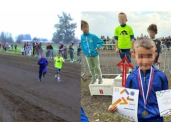 Edhe pse fitoi vendin e parë në garën e krosit, vetëm pse nuk ishte serb, nuk u lejua të ngjitet në podium! Ky është Sanxhaku