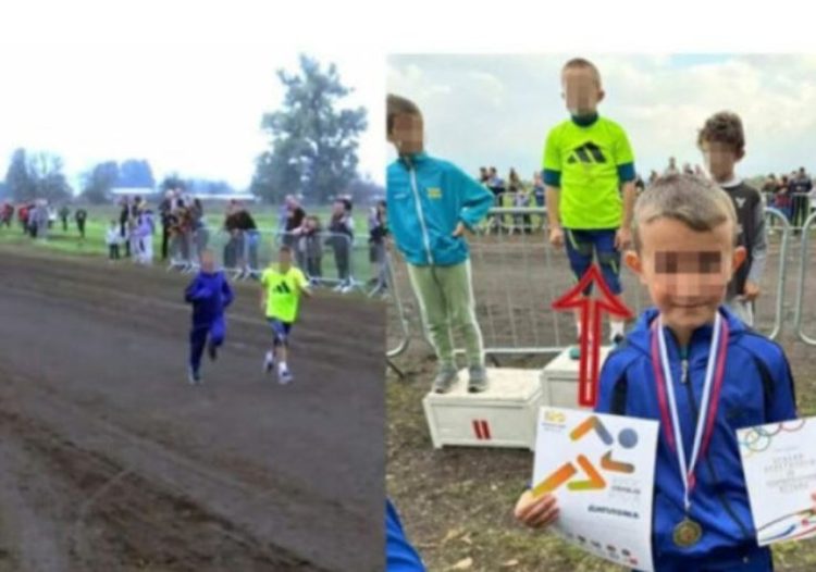 Edhe pse fitoi vendin e parë në garën e krosit, vetëm pse nuk ishte serb, nuk u lejua të ngjitet në podium! Ky është Sanxhaku