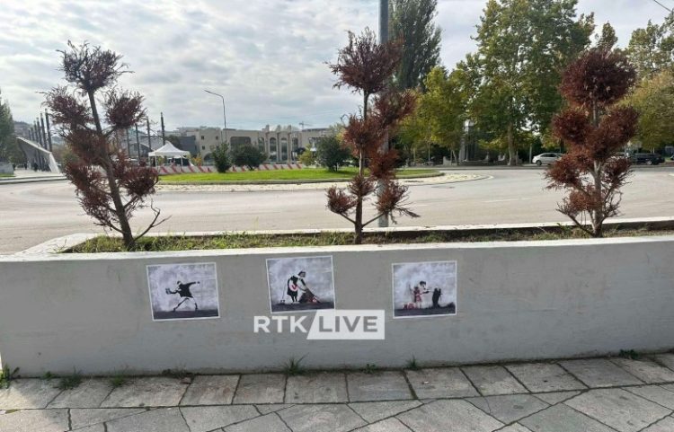 Paraqiten grafite të reja afër urës së Ibrit në Mitrovicë
