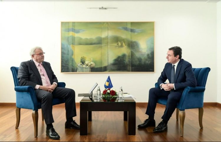 Kurti takoi presidentin e Eurochambres, flasin për zhvillimin ekonomik