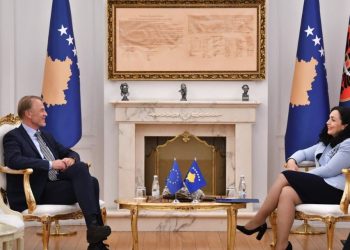 Osmani takohet me Orav, flasin rreth rëndësisë së vizitës të Ursula von der Leyen