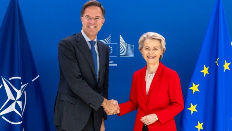 Sekretari Rutte takohet me Von der Leyen për herë të parë mas marrjes së detyrës