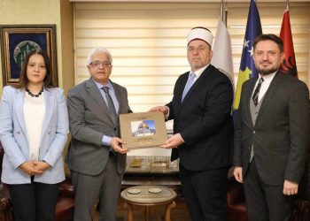 Myftiu Tërnava ka pritur në takim nënkryetarin e TIKA-s, dr. Mahmut Çevik