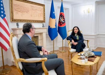 Osmani në takimin me Kasanof, përmendi rëndësinë e anëtarësimit të Kosovës në NATO