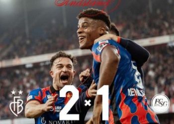 Shaqiri, Avdullahu e Xhaka, festojnë me Baselin