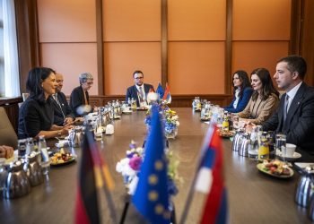 Baerbock, Gjuriqit: Normalizimi me Kosovën, kyç në rrugën drejt BE-së