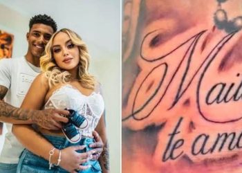 Futbollisti bën tatuazh emrin e vajzës, por mëson se ai nuk është babai