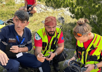 Kosova ndihmon Shqipërinë në kërkimin e turistit lituanez që u zhduk më 5 shtator, s’ka ende gjurmë