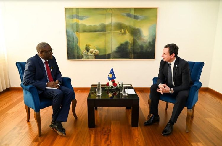 Kurti mirëpriti nobelistin Mukwege, i shprehu mirënjohje për mbështetjen ndaj të mbijetuarve të dhu*nës se*ksuale