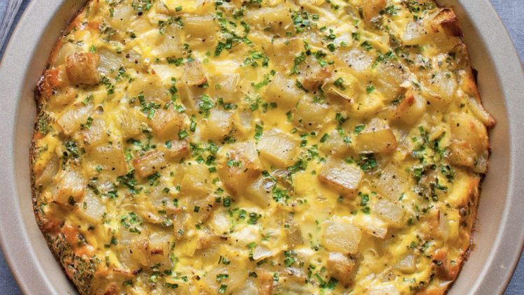 Tavë speciale me patate dhe presh, aromë e shije fantastike