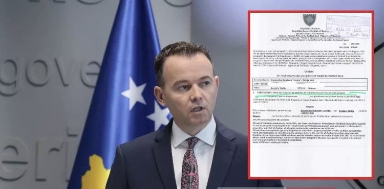 Ministri Peci: Në vitin 2019 sa qeveriste PAN, iu është refuzuar aplikimi për grant Kooperativës Bujqësore “KRUSHA”