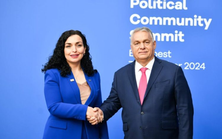 Osmani pritet nga Orbani në Budapest