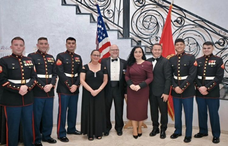 Presidentja Osmani merr pjesë në Ballon e Marisnave amerikanë