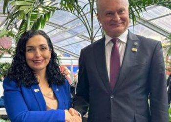 Osmani: Lituania vazhdon ta mbështesë fuqizimin ndërkombëtar të Kosovës