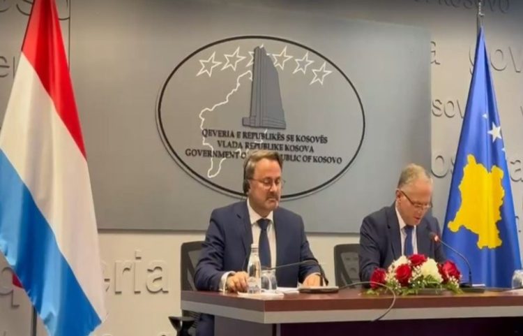 Nënshkrimi i memorandumit, Bislimi:Luksemburgu vazhdon të mbështesë Kosovën