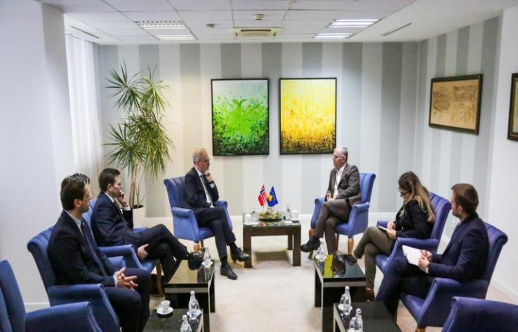 Bislimi e Mathisen takim lamtumirës, biseduan mbi situatën në vend