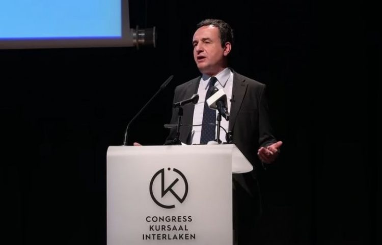 Kurti: Krenar për lidhjet e forta mes Kosovës dhe Zvicrës