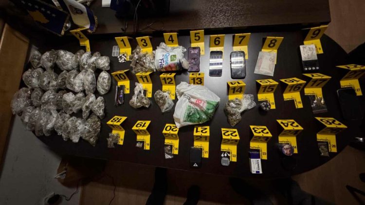 Prizren, shkon në pesë numri i të arrestuarve në aksionin e Antidrogës
