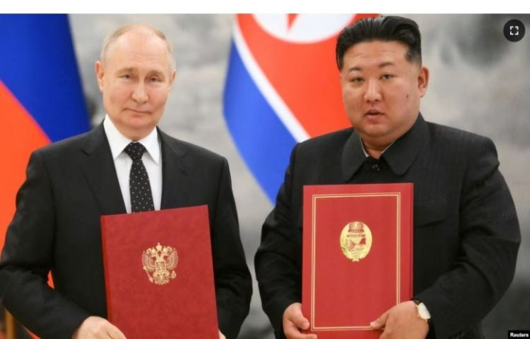 Putin nënshkruan ligjin mbi mbrojtjen e ndërsjellë me Korenë e Veriut