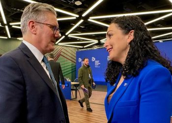 Osmani e Starmer flasin për bashkëpunimin në fushën e sigurisë e mbrojtjes