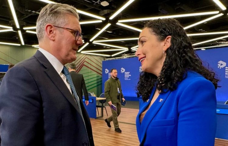 Osmani e Starmer flasin për bashkëpunimin në fushën e sigurisë e mbrojtjes