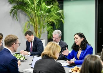 Heqja e masave të BE-së ndaj Kosovës, diskutohet mes Osmanit dhe kryeministrit të Estonisë
