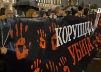 Protesta në Serbi, shkak tragjedia në stacionin hekurudhor në Novi Sad