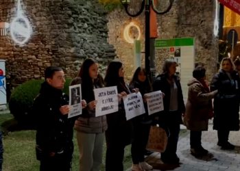 Vra*sja e Martin Canit, nxënës, mësues dhe prindër me marshim paqësor në Elbasan