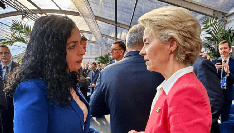 Osmani takon Von der Leyen në Hungari: Vazhduam diskutimet e filluara në vizitën e saj të fundit në Kosovë