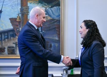 Osmani takon Ndihmës Sekretarin e Përgjithshëm të NATO-s, flasin për sigurinë e Kosovës