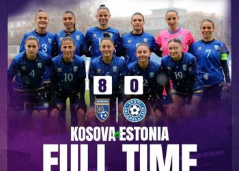 Çikat e Kosovës shkëlqejnë ndaj Estonisë, “Dardanet” fitojnë 8-0
