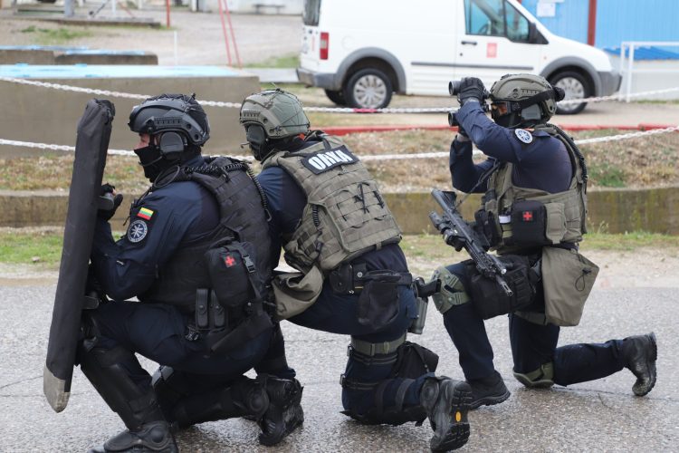 KFOR-i, EULEX-i dhe Policia e Kosovës stërviten së bashku të hënën