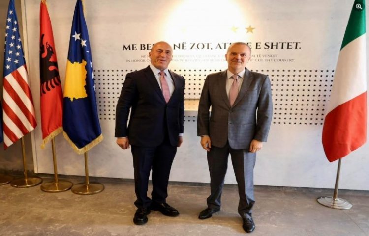 Haradinaj i kërkon mbështetje Italisë për anëtarësim e Kosovës direkt në NATO