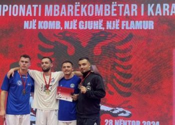 Klubi i karatesë së Policisë së Kosovës fiton katër medalje në Tiranë