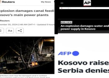 Mediet ndërkombëtare shkruajnë për sulmin ndaj infrastrukturës në Kosovë