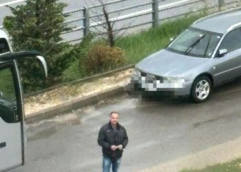  Policia publikon fotografinë e një të dyshuari për n*gacmim, kërkon ndihmë për identifikimin dhe arrestimin e tij