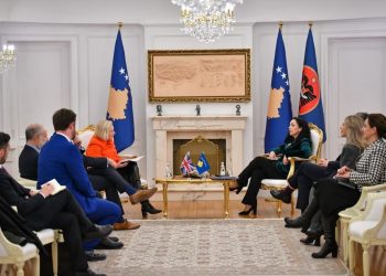 Osmani priti në takim një delegacion të grupit Labour Friends of Kosovo nga Mbretëria e Bashkuar