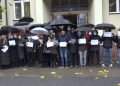 Sindikata e MKRS-së proteston në heshtje kundër dhunës në institucione
