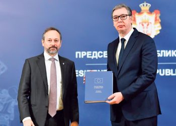 Vuçiq me Giaufret: Ne e shohim ndryshe situatën rreth Kosovës dhe përgjegjësinë rreth Banjskës