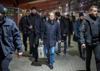 Kancelari Scholz bën një vizitë të papritur në Ukrainë, këto ishin fjalët e tij menjëherë pas mbërritjes në Kiev