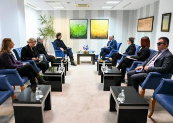 Bislimi takon zyrtarin e lartë slloven, diskutuan rreth fuqizimit të marrëdhënieve mes dy shteteve