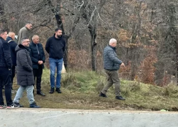 Ministri Sveçla e Krasniqi vizitojnë Varagën në Zubin Potok, informohen nga ekspertët lidhur me gjendjen e kanalit në Ibër-Lepenc