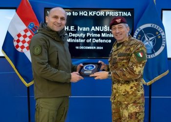 Komandanti i KFOR-it takon ministrin kroat të Mbrojtjes, flasin për siguri