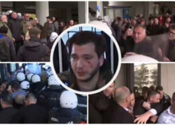 Kaos në Novi Sad të Serbisë, përplasen qytetarët me policë
