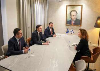 Abdixhiku takohet me ambasadoren e Izraelit në Kosovë, i tregon për “Rrugën e Re”