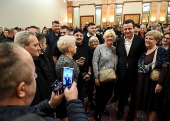 Kurti në Kroaci u mirëprit nga bashkatdhetarë