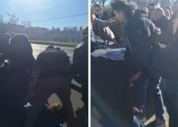 Vazhdojnë protestat kundër Vuçiqit në Serbi – shkelet me veturë një profesoreshë që proteston në Beograd