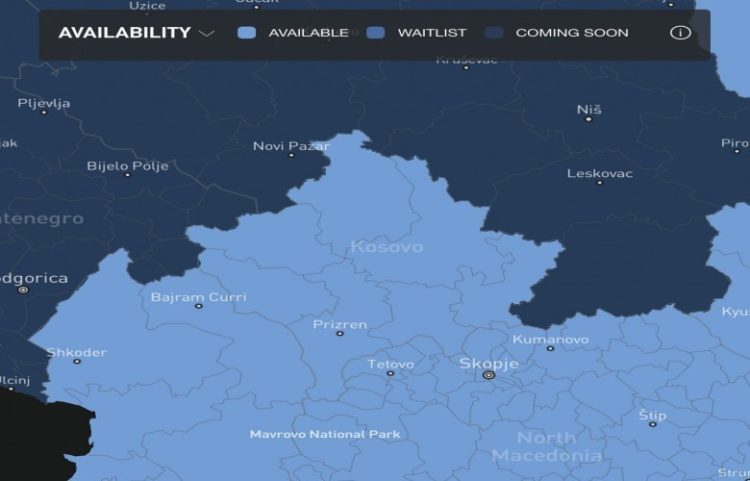 Musk: Starlink tani i disponueshëm edhe në Kosovë