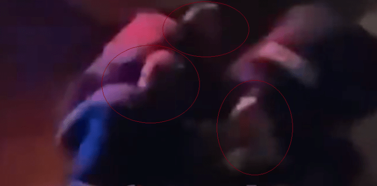 Pamje nga incidenti në Ferizaj ku tre policët ushtrojnë dhunë ndaj një të arrestuari (VIDEO)